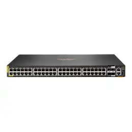 HPE Aruba 6200M 48G Class4 PoE 4SFP+ Switch - Commutateur - distance max. d'empilage de 10 km - C3 - Géré - ... (R8Q70A)_1